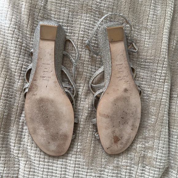 Stuart weitzman gold sandals - Picture 3 of 4